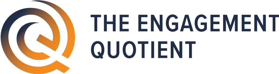 Engagement Quotient Left Aligned Logo - Gradient